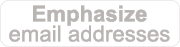 Emphasize email addresses