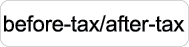 before tax/after tax