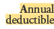 Annual deductible