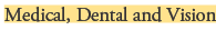 Medical, Dental and Vision
